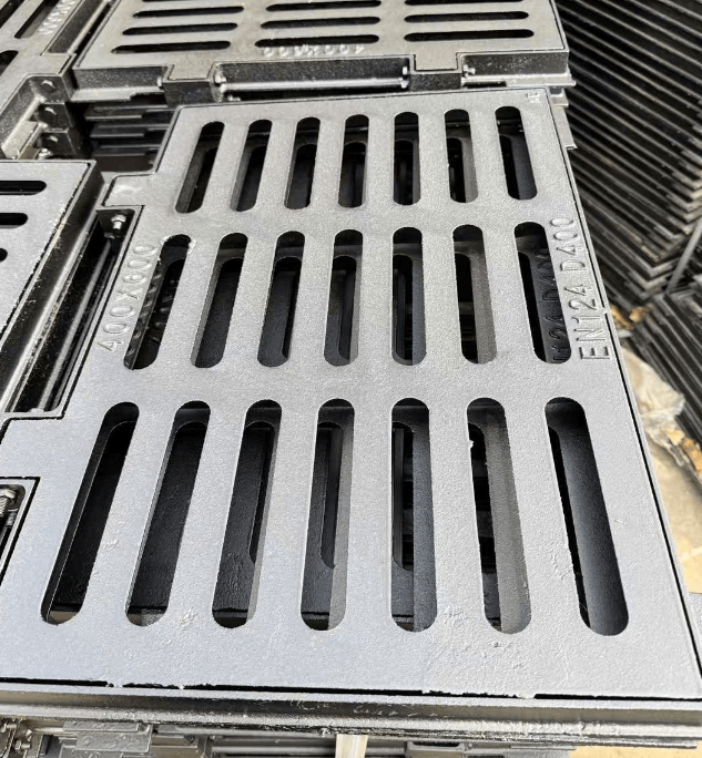 潮南球墨铸铁雨水单篦展示